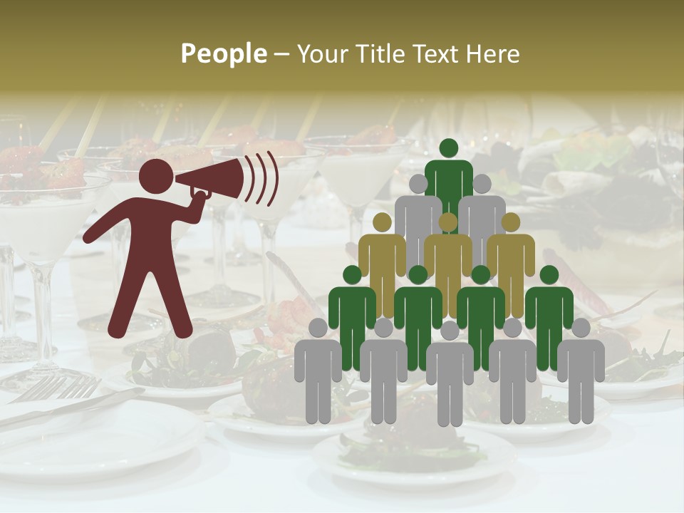 Wedding Formal Meal PowerPoint Template