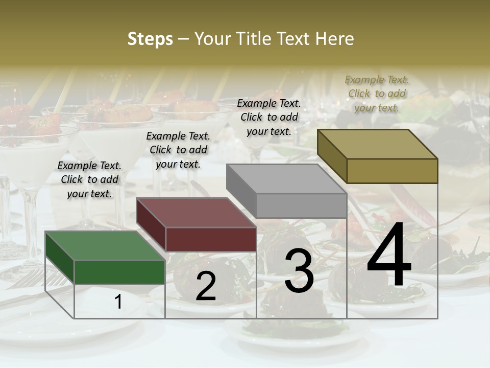 Wedding Formal Meal PowerPoint Template