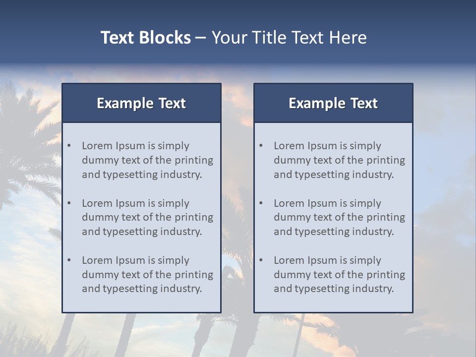 South Copy Getaway PowerPoint Template