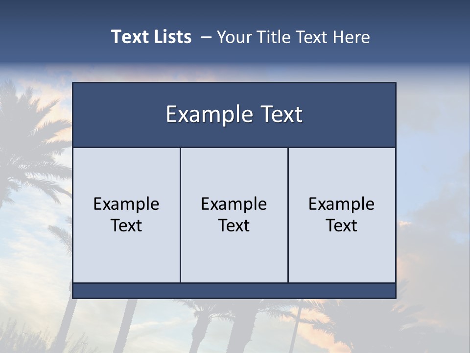 South Copy Getaway PowerPoint Template