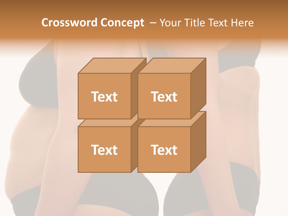 Struggling Adults Slim PowerPoint Template