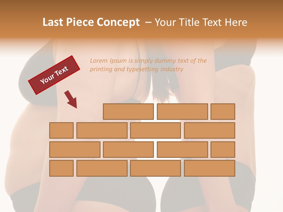 Struggling Adults Slim PowerPoint Template