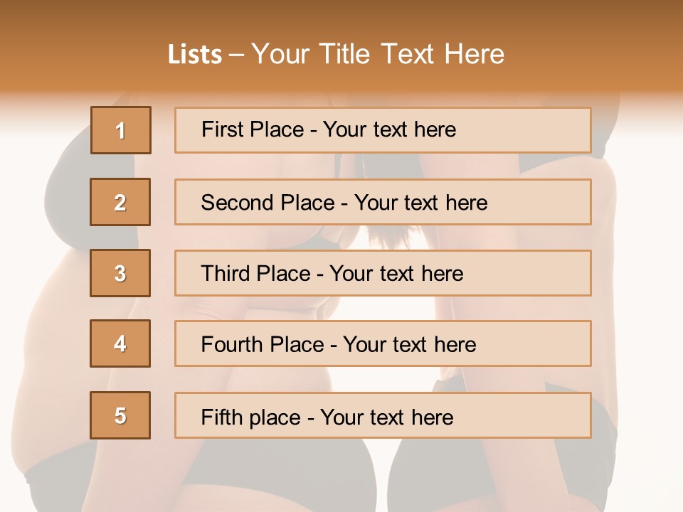 Struggling Adults Slim PowerPoint Template