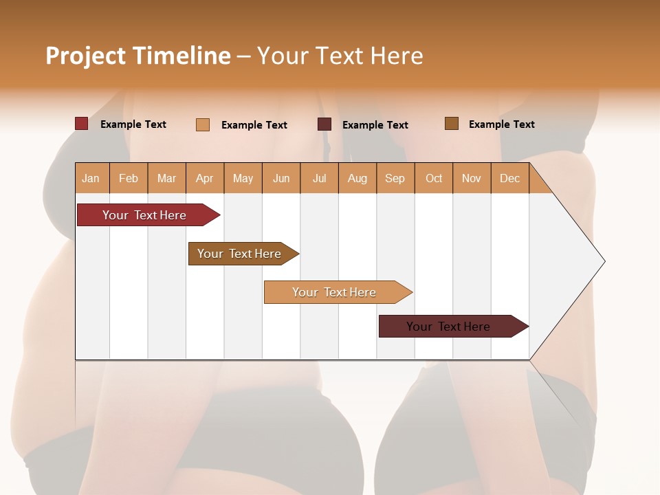 Struggling Adults Slim PowerPoint Template