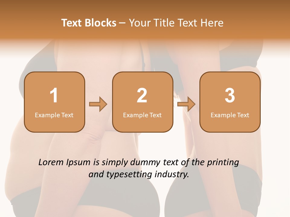 Struggling Adults Slim PowerPoint Template