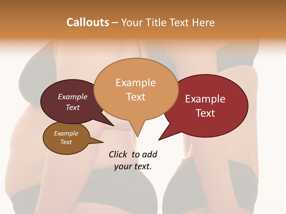 Struggling Adults Slim PowerPoint Template