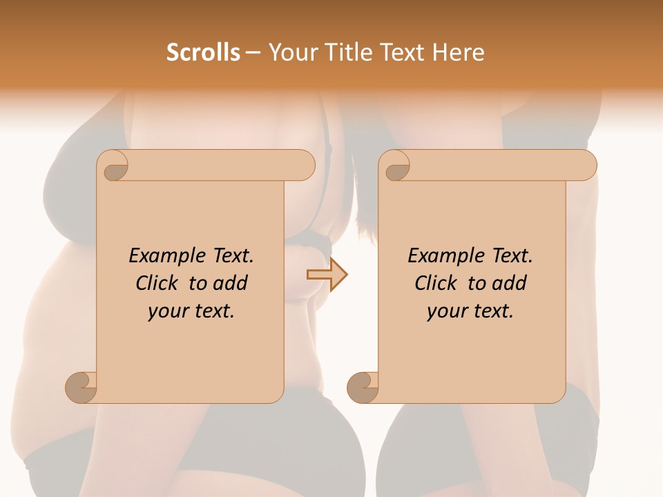 Struggling Adults Slim PowerPoint Template