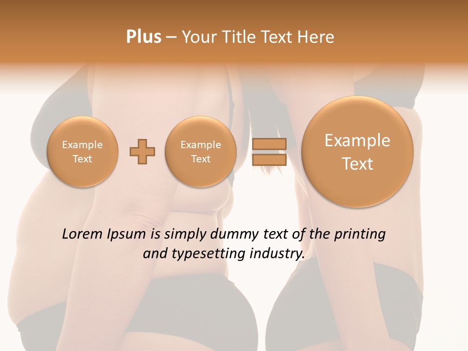 Struggling Adults Slim PowerPoint Template