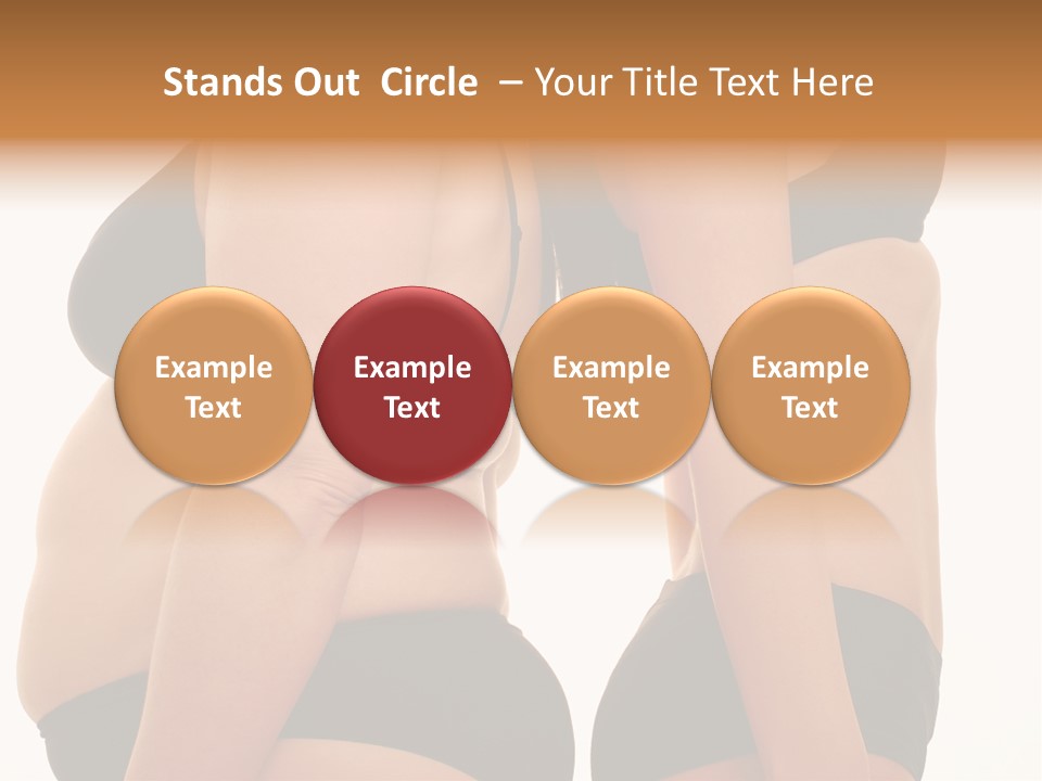 Struggling Adults Slim PowerPoint Template