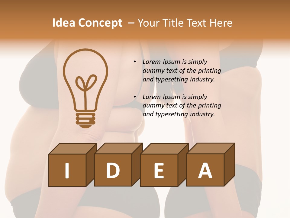 Struggling Adults Slim PowerPoint Template