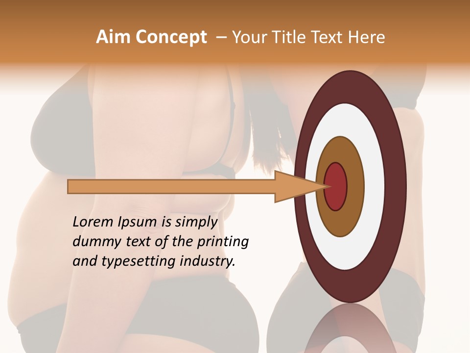 Struggling Adults Slim PowerPoint Template