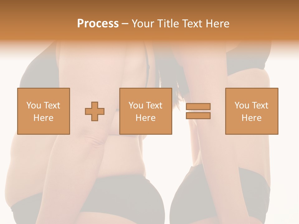 Struggling Adults Slim PowerPoint Template