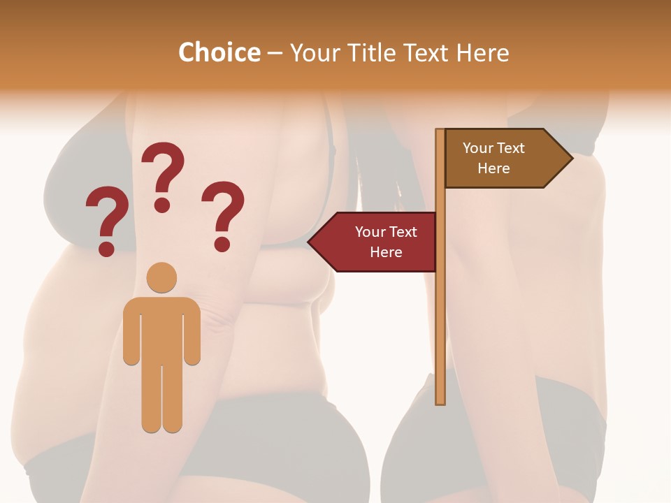 Struggling Adults Slim PowerPoint Template