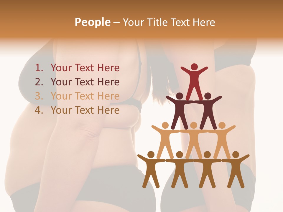 Struggling Adults Slim PowerPoint Template