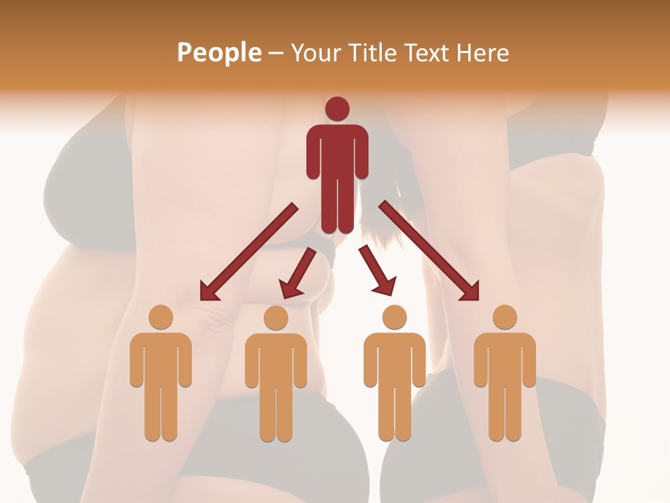 Struggling Adults Slim PowerPoint Template