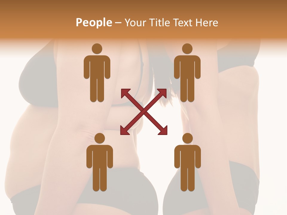 Struggling Adults Slim PowerPoint Template