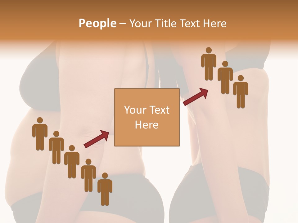 Struggling Adults Slim PowerPoint Template