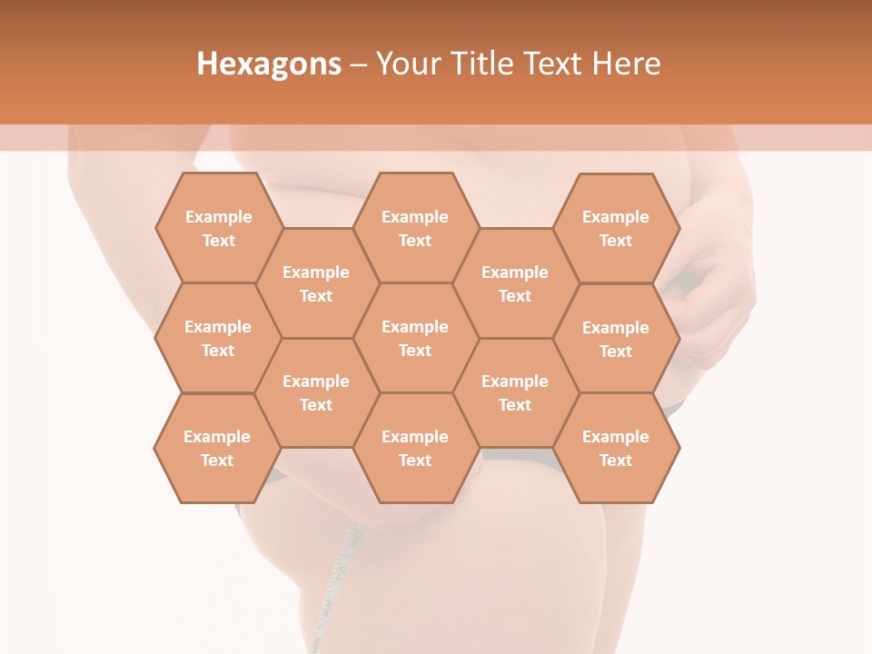 Healthy Female Measure PowerPoint Template