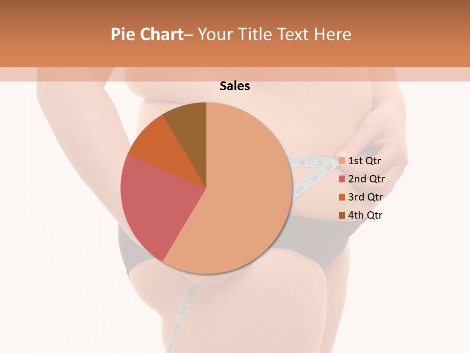 Healthy Female Measure PowerPoint Template
