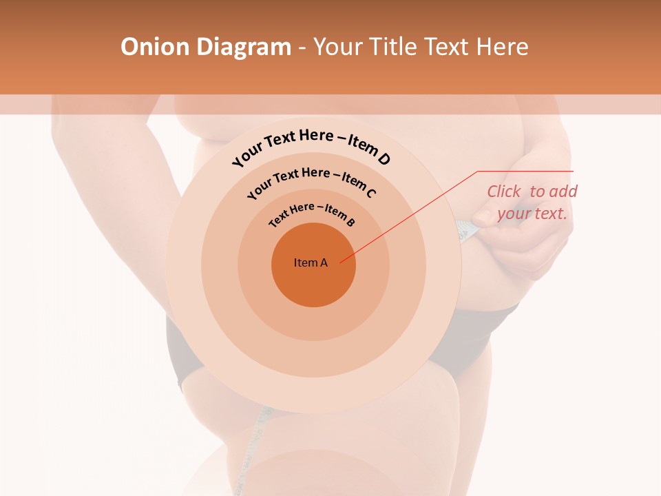Healthy Female Measure PowerPoint Template