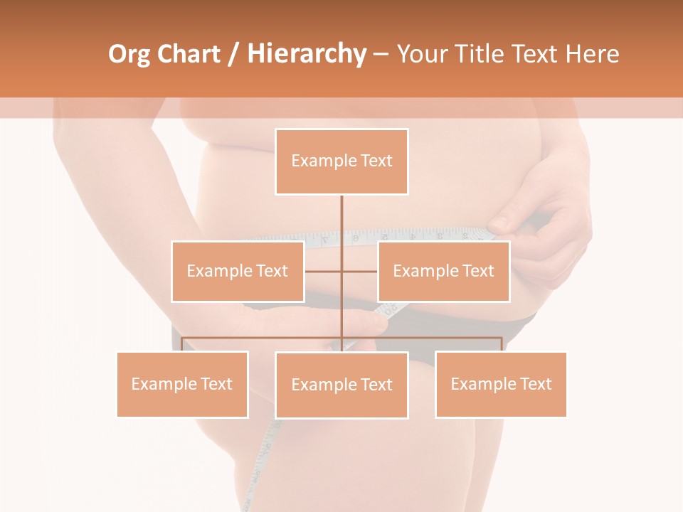 Healthy Female Measure PowerPoint Template