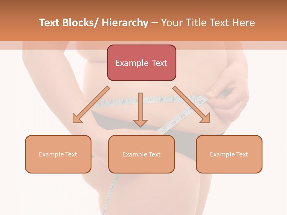 Healthy Female Measure PowerPoint Template