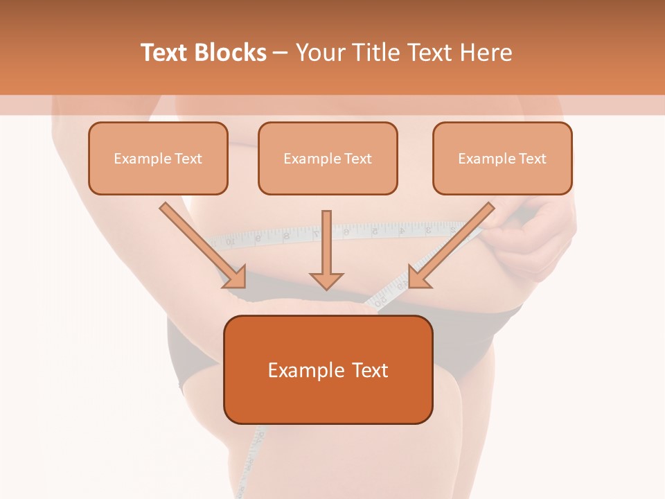 Healthy Female Measure PowerPoint Template
