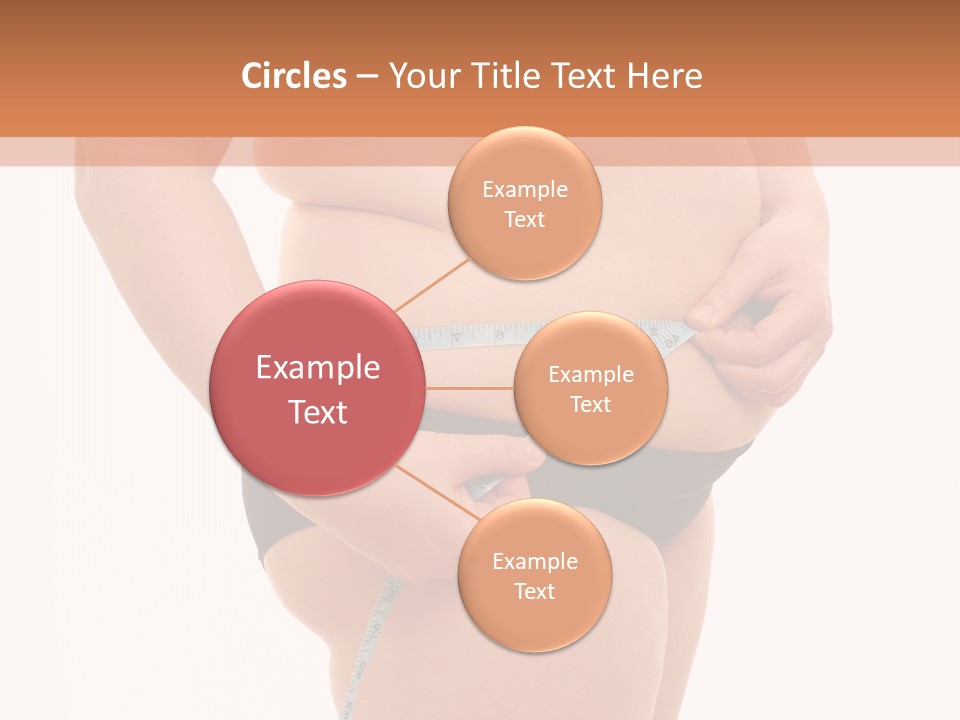 Healthy Female Measure PowerPoint Template