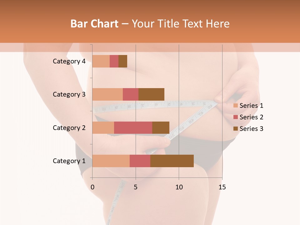 Healthy Female Measure PowerPoint Template