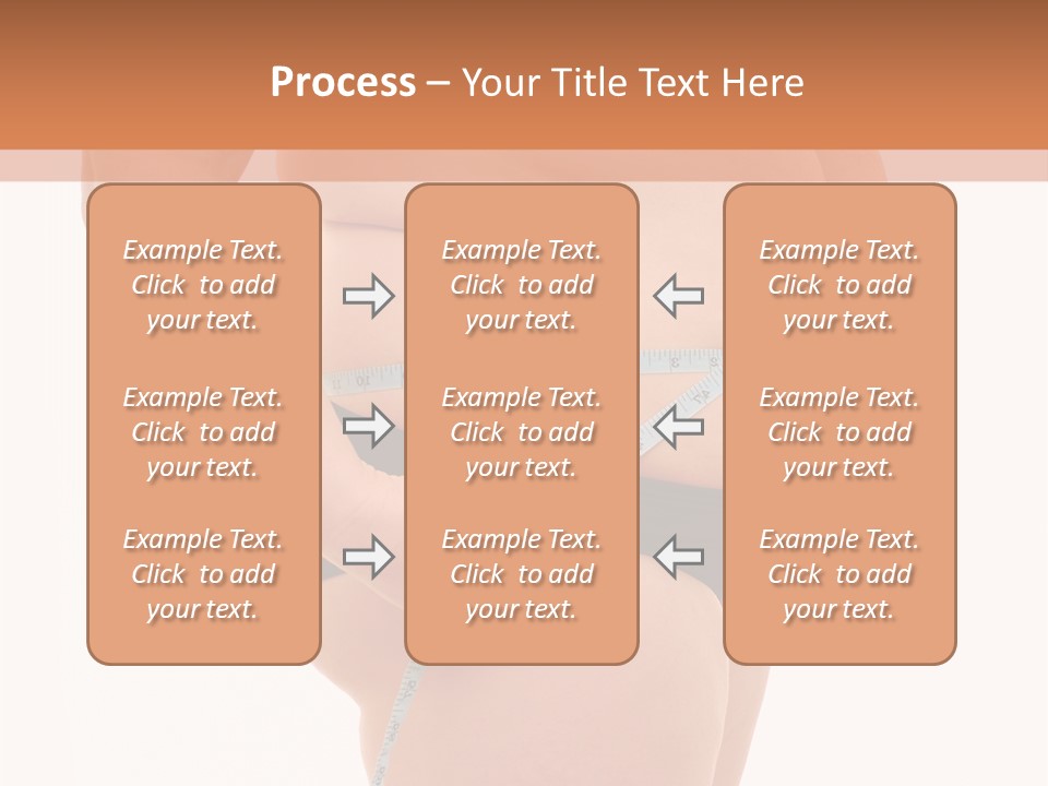 Healthy Female Measure PowerPoint Template