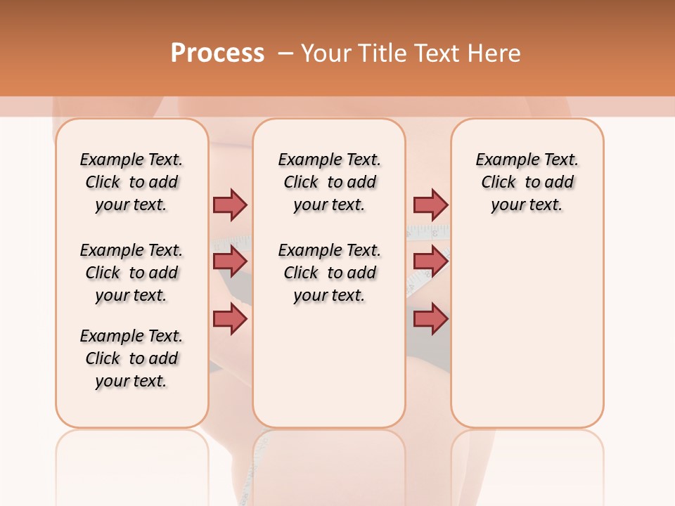 Healthy Female Measure PowerPoint Template