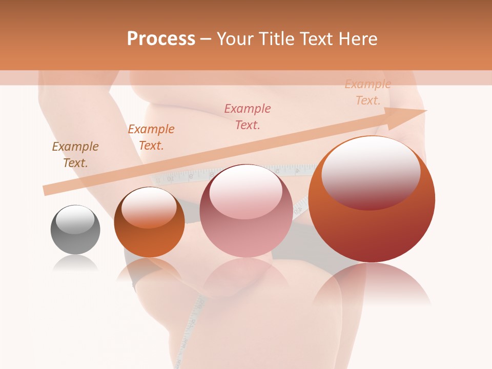 Healthy Female Measure PowerPoint Template