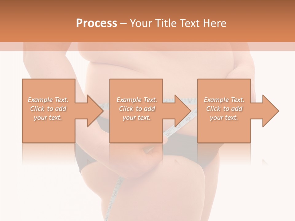 Healthy Female Measure PowerPoint Template