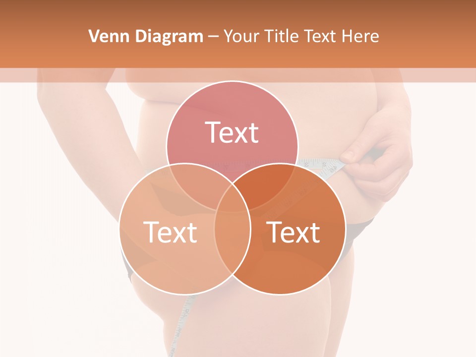 Healthy Female Measure PowerPoint Template