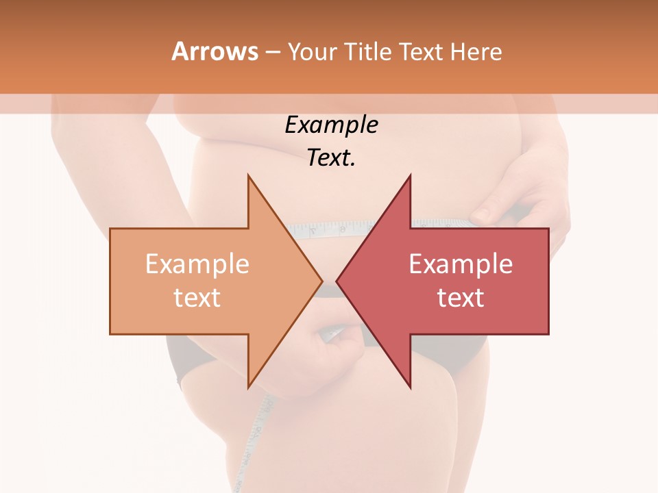 Healthy Female Measure PowerPoint Template