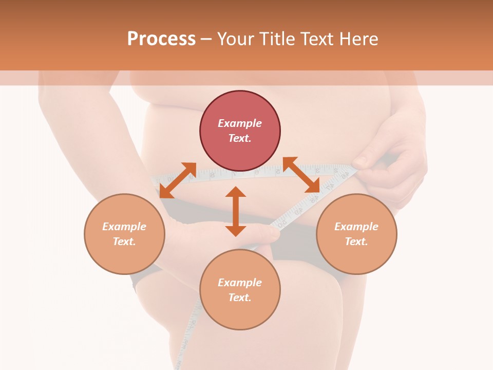 Healthy Female Measure PowerPoint Template