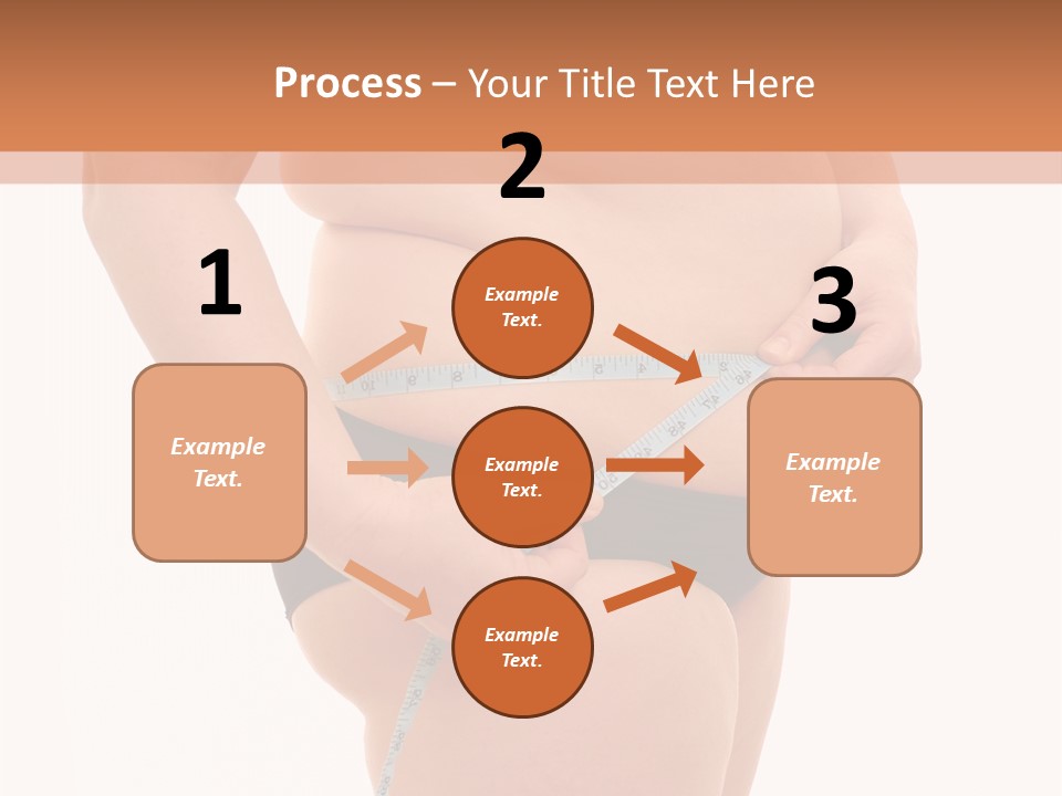 Healthy Female Measure PowerPoint Template
