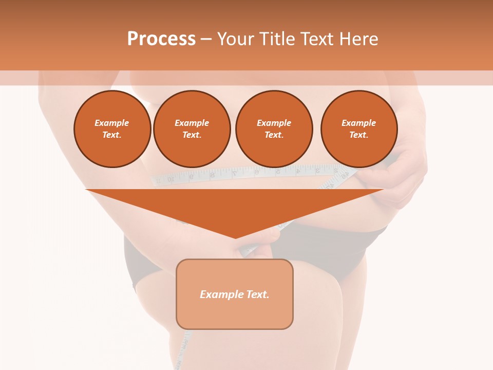 Healthy Female Measure PowerPoint Template