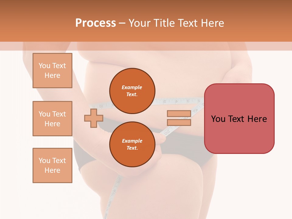 Healthy Female Measure PowerPoint Template