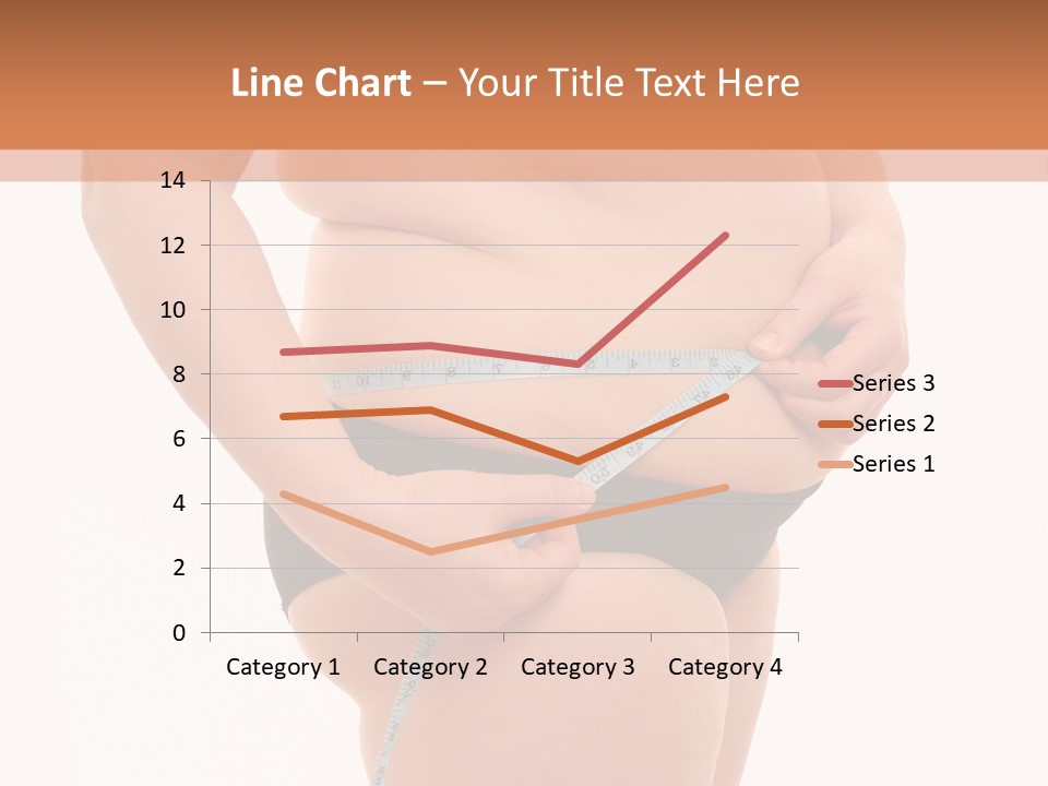 Healthy Female Measure PowerPoint Template