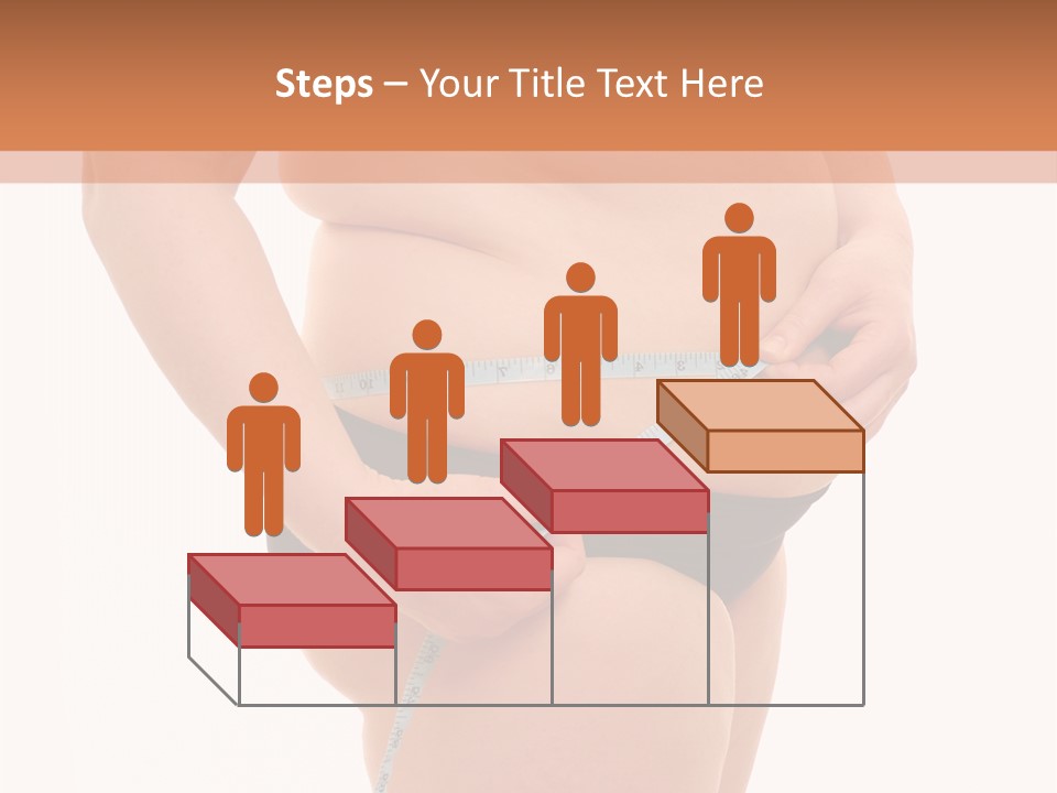 Healthy Female Measure PowerPoint Template