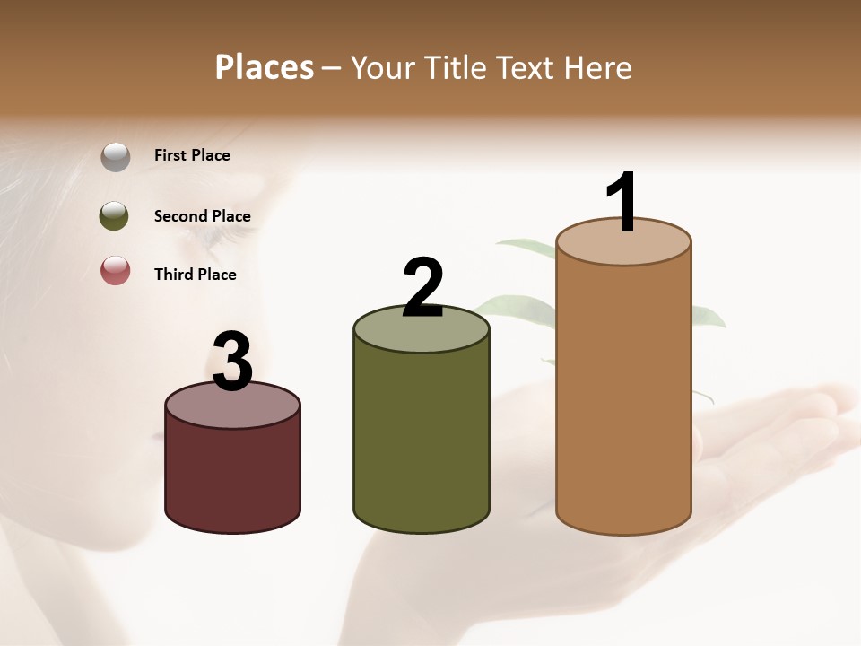 Hands Tree Environmental PowerPoint Template