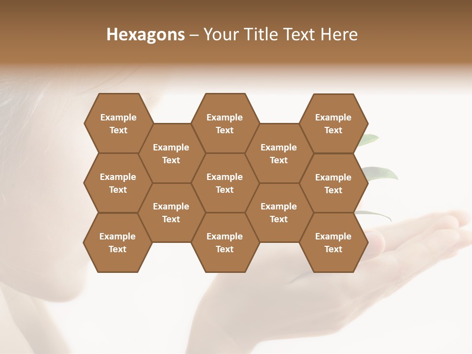 Hands Tree Environmental PowerPoint Template