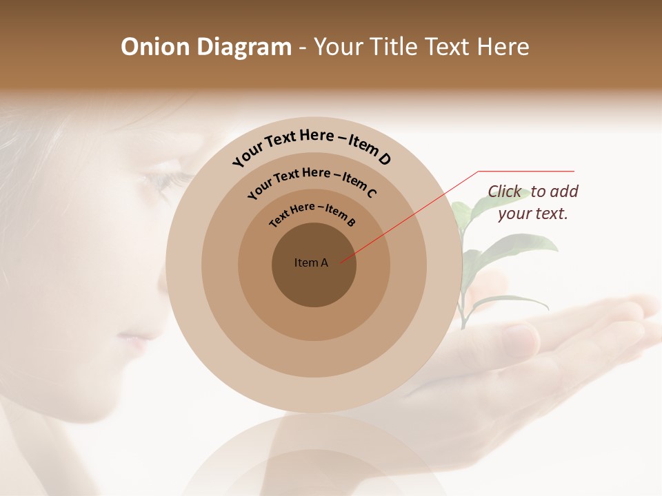 Hands Tree Environmental PowerPoint Template