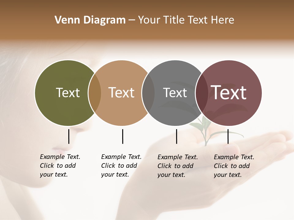 Hands Tree Environmental PowerPoint Template