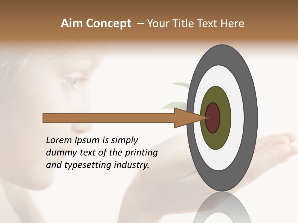 Hands Tree Environmental PowerPoint Template