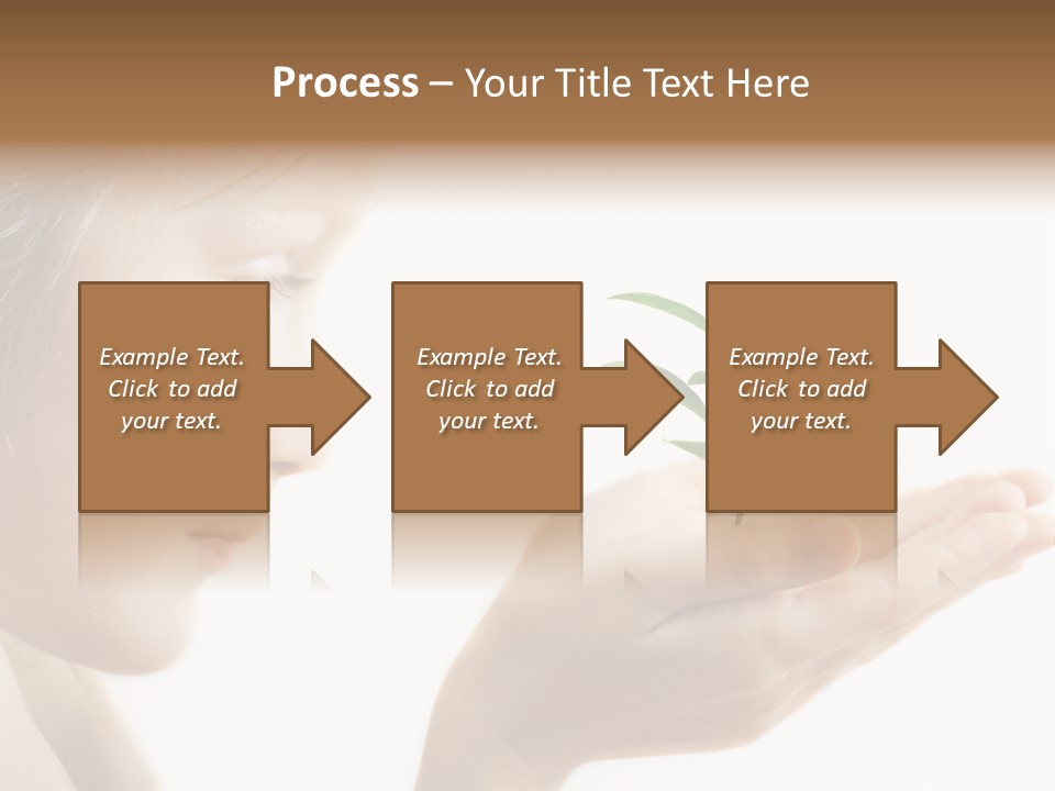 Hands Tree Environmental PowerPoint Template