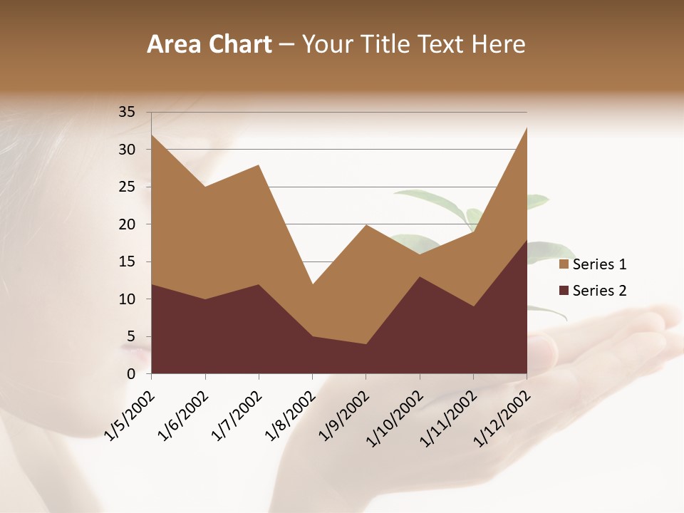 Hands Tree Environmental PowerPoint Template