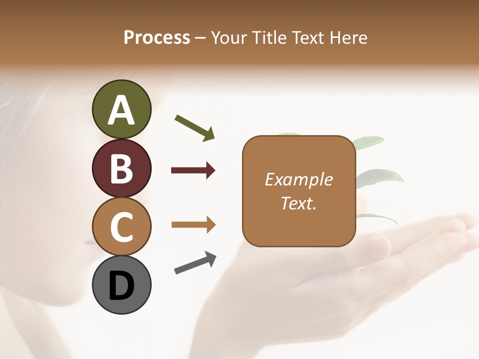 Hands Tree Environmental PowerPoint Template