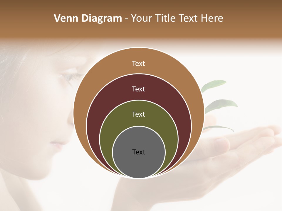 Hands Tree Environmental PowerPoint Template